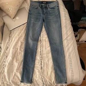 Express light washed jeans